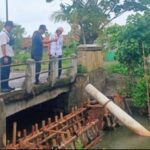 BPBD Pemalang memantau kesiapan sarpras untuk mengantisipasi banjir rob di pesisir Ulujami.